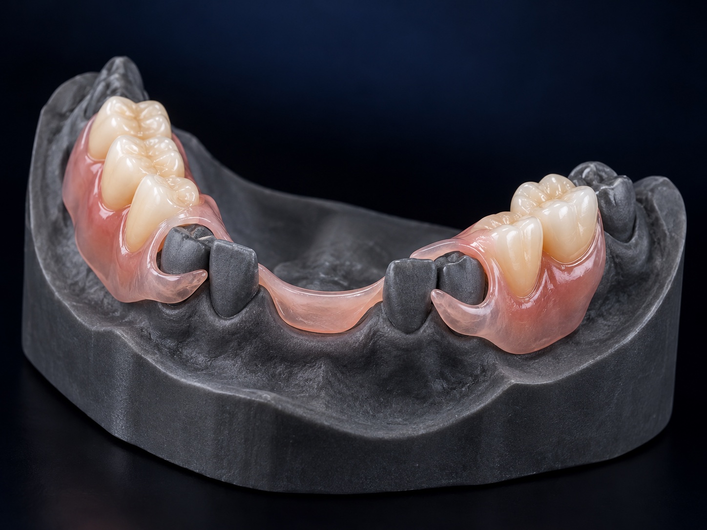 Flexible partial denture
